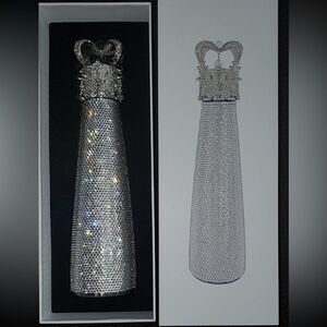 Diamond Crown Water Bottle Bling Rhinestone Insulated Stainless Steel
